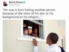 Barack Obama, cel mai popular mesaj din istoria Twitter