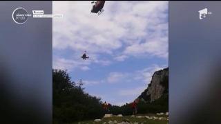 Misiune de coşmar pe munte! Un turist german şi-a găsit sfârşitul într-o prăpastie
