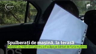 Accident groaznic în Argeş. Clienţii unui bar cu terasă au fost spulberaţi de un BOLID scăpat de sub control