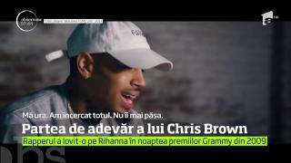 Chris Brown rupe tăcerea! Mărturiile şocante ale rapperului despre noapte în care a lovit-o pe Rihanna