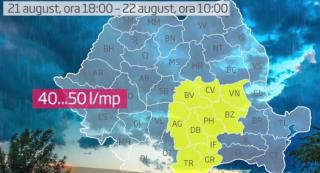 Aer rece de toamnă, peste România! Vin furtuni periculoase şi temperaturi scăzute (VIDEO)