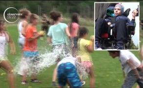 Matteo are nevoie de ajutor! Zeci de copii din Alba au strâns bani la o bătaie cu apă