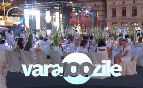 Sute de oameni au participat la o Cină în Alb, eveniment exclusivist în centrul Capitalei # 100 de zile de vară