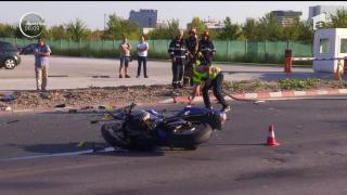TRAGEDIE la intrarea în Bucureşti! Un tânăr motociclist A MURIT după ce s-a izbit de un şofer care nu a respectat regulile de circulaţie