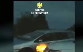 Migranţi împuşcaţi în Timiş. Indivizii se aflau în două maşini care au spart barajul poliţiştilor de frontieră (VIDEO)
