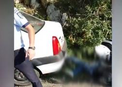 EXCLUSIV! Poliţistul călcat cu maşina de colegii săi face acuzaţii şocante: "Am simţit că fac intenţionat chestia asta ca să mă omoare!"