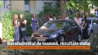 Sesiunea a doua a Bacalaureatului s-a terminat cu rezultate slabe