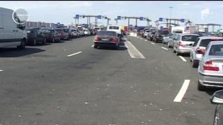 S-a terminat vacanţa, e din nou aglomeraţie în vămi, dar pe sensul de ieşire din ţară
