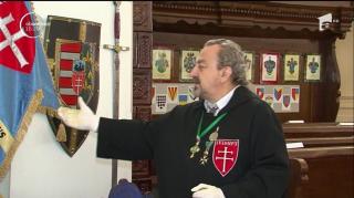 Maestru în blazoane şi steme, în România! În zilele noastre, doar câţiva oameni din întreaga Europa se mai ocupă cu asta