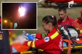 Ipoteză-ŞOC în cazul mamei care a murit împreună cu fetiţa ei de un an într-un incendiu la Constanţa! Femeia şi-ar fi înjunghiat copilul înainte de a declanşa flăcările