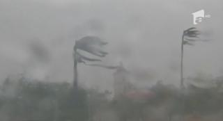 În mijlocul pericolului: imagini filmate de românii din Florida, prinși în Uraganul Irma