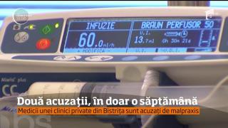 Acuzaţii DURE la o clinică privată din Bistriţa! Două posibile cazuri de MALPRAXIS, în doar o săptămână!