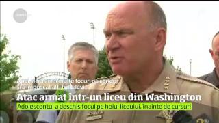 Atac armat la un liceu din Statele Unite. Un elev a fost UCIS, iar alţi trei au fost răniţi