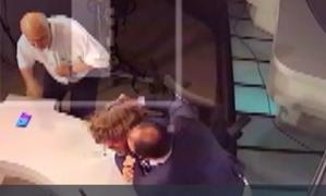 Primele IMAGINI cu Mirel Palada cărându-i pumni lui Mihai Goţiu!