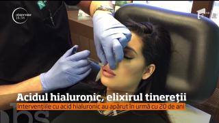 Acidul hialuronic, elixirul tinereţii! Efectele se văd imediat după injectare
