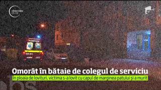 Crimă teribilă în Piteşti! Un bărbat a fost UCIS ÎN BĂTAIE de către colegul de serviciu