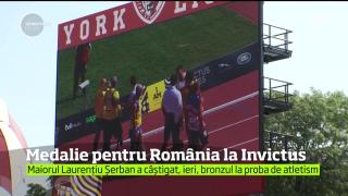 Prima medalie pentru România la Jocurile Invictus 2017 de la Toronto!