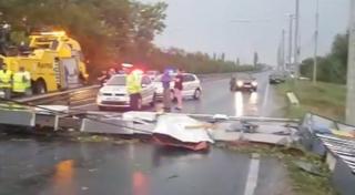 Poarta ucigașă de la intrarea în Timişoara, a fost reabilitată fără un proiect tehnic