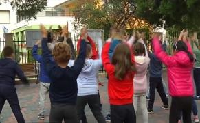 În România ora de educație fizică se face doar în manual, nu în sală