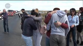 Jandarmii se mobilizează pentru a dona sânge, după ce un coleg a ajuns pe masa de operaţie în urma accidentului cumplit de la Medgidia