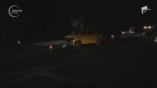 Doi adulţi şi o fetiţă de şase ani au fost RĂNIŢI într-un impact VIOLENT dintre un microbuz şi un autoturism pe DN 1, la Sibiu!