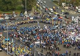 Protestul nu îi înduplecă pe guvernanţi. Liviu Dragnea anunţă că nu se va renunţa la trecerea contribuţiilor sociale în totalitate la angajat