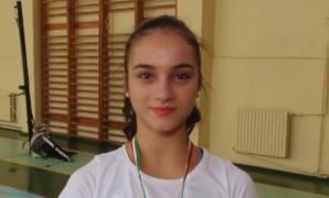 Campioană europeană de gimnastică şi olimpică la matematică!