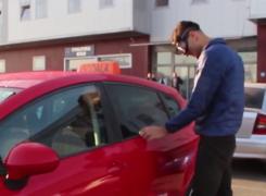 Experiment inedit al polițiștilor rutieri din Buzău! Ochelarii care îţi "îmbată" privirea