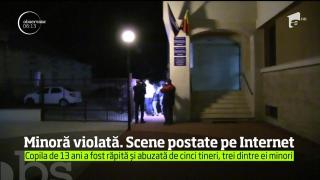 Caz şocant în Vrancea! O copilă de numai 13 ani a fost violată cu bestialitate de cinci tineri, care au filmat-o şi publicat imaginile pe Facebook