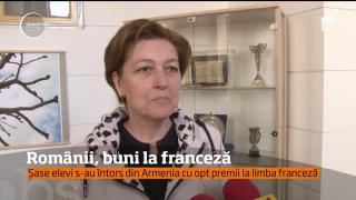 OPT premii, inclusiv locul I a adus acasă o echipă de şase elevi, de la Olimpiada internaţională de limbă franceză