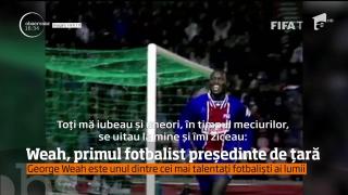 Un fost mare fotbalist e la un pas să devină primul preşedinte ales al unei ţări!