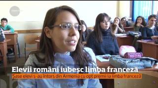 Șase elevi români au câştigat opt premii la Olimpiada Internaţională de Limbă Franceză!