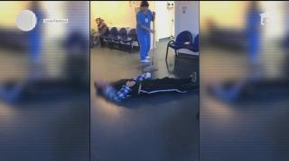 Ce spune spitalul din Tulcea despre imaginile revoltătoare cu un tânăr care zăcea pe jos, ignorat, la Urgențe