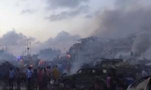 Cel mai sângeros atac terorist din Somalia. 230 de oameni au murit şi aproximativ 300 au fost răniţi