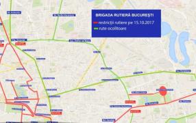 Maraton în centrul Capitalei. Traficul pe mai multe artere rutiere este restricţionat mai multe ore
