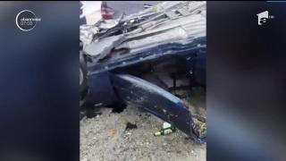 Coincidenţă stranie în Galaţi. Şapte răniţi, în două accidente care au avut loc aproape simultan, la câţiva kilometri distanţă unul de altul (VIDEO)