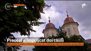 Preot cu dosar penal. Un slujitor al bisericii va da explicaţii în faţa legii, după ce a împuşcat doi câini