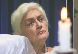 Marea familie a actorilor s-a strâns astăzi la căpătâiul Olgăi Tudorache, la Teatrul Naţional