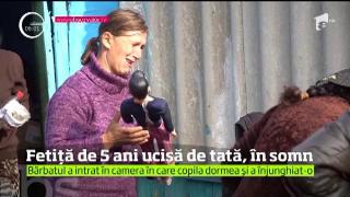 Băutura şi furia au transformat un tată din Botoşani în monstru! Şi-a ucis, în somn, fetiţa de doar 5 ani