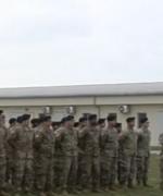 Momente INEDITE în Baza Militară Aeriană "Mihail Kogălniceanu"! Peste 250 de militari din Batalionul de Infanterie "Vanguard" au pus piciorul pe pământ românesc