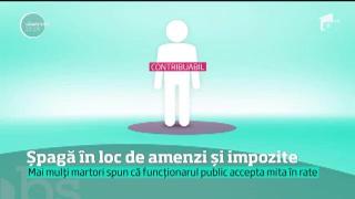 Șpagă în loc de amenzi și impozite. O angajată a Primăriei Sectorului 5 trecea datorii pe numele morților, în schimbul unei sume de bani