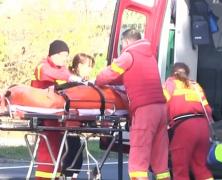 Scene teribile pe DN 1, aproape de Câmpina! O femeie s-a prăbuşit între maşini, de pe o pasarelă, de la 20 de metri înălţime