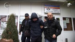 Hoțul care a scăpat de poliţişti în momentul în care era încătuşat, prins în acelaşi loc (VIDEO)