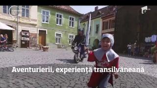 Aventurierii au ajuns pe Transfăgărăşan şi la Sighişoara