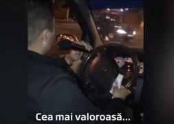Live-ul pe Facebook, JOC MORTAL la volan! Mii de şoferi își risca viața pentru un like: "Moartea prin prostie e endemică în România"