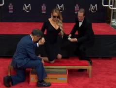 Mariah Carey, într-o ţinută semnată de o româncă, la ceremonia dedicată ei, la Los Angeles