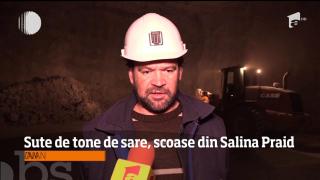 Sute de tone de sare, scoase din Salina Praid! Comanda la nivel naţional este mai mare decât anul trecut