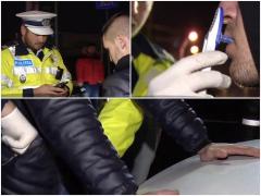 Şi poliţiştii şi-au făcut cruce, vineri noaptea, în Bucureşti: "Toate astea le-ai consumat şi te-ai urcat la volan?!"