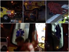 Un taximetrist A SPULBERAT trei muncitori care colmatau rosturile, pe Şoseaua Colentina. Unul dintre ei e în comă, la spital