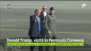Donald Trump vizită oficială în Coreea de Sud, alături de Melania!